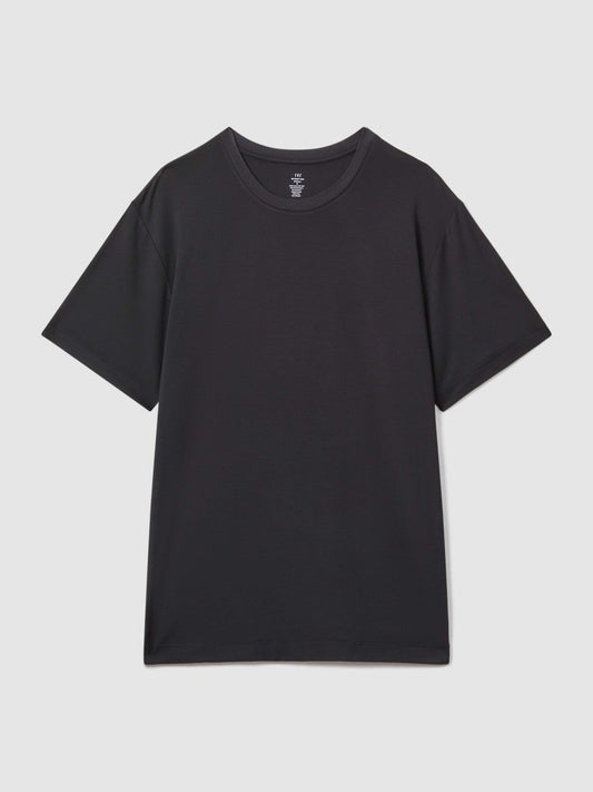 CHÉ Studios Crew Neck T-Shirt with TENCEL™ Fibers Black | Men