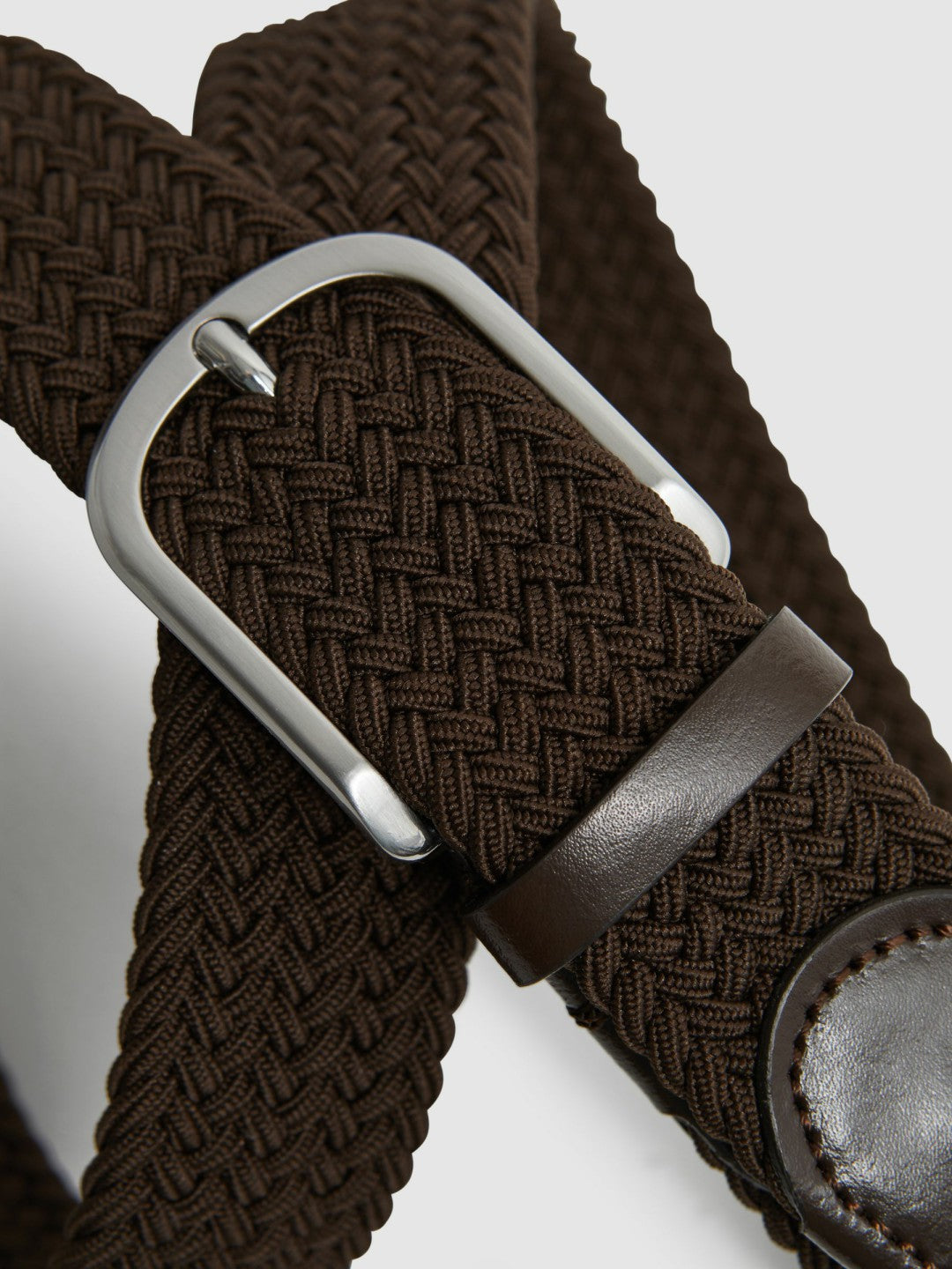 Woven Belt Dark Brown | Men