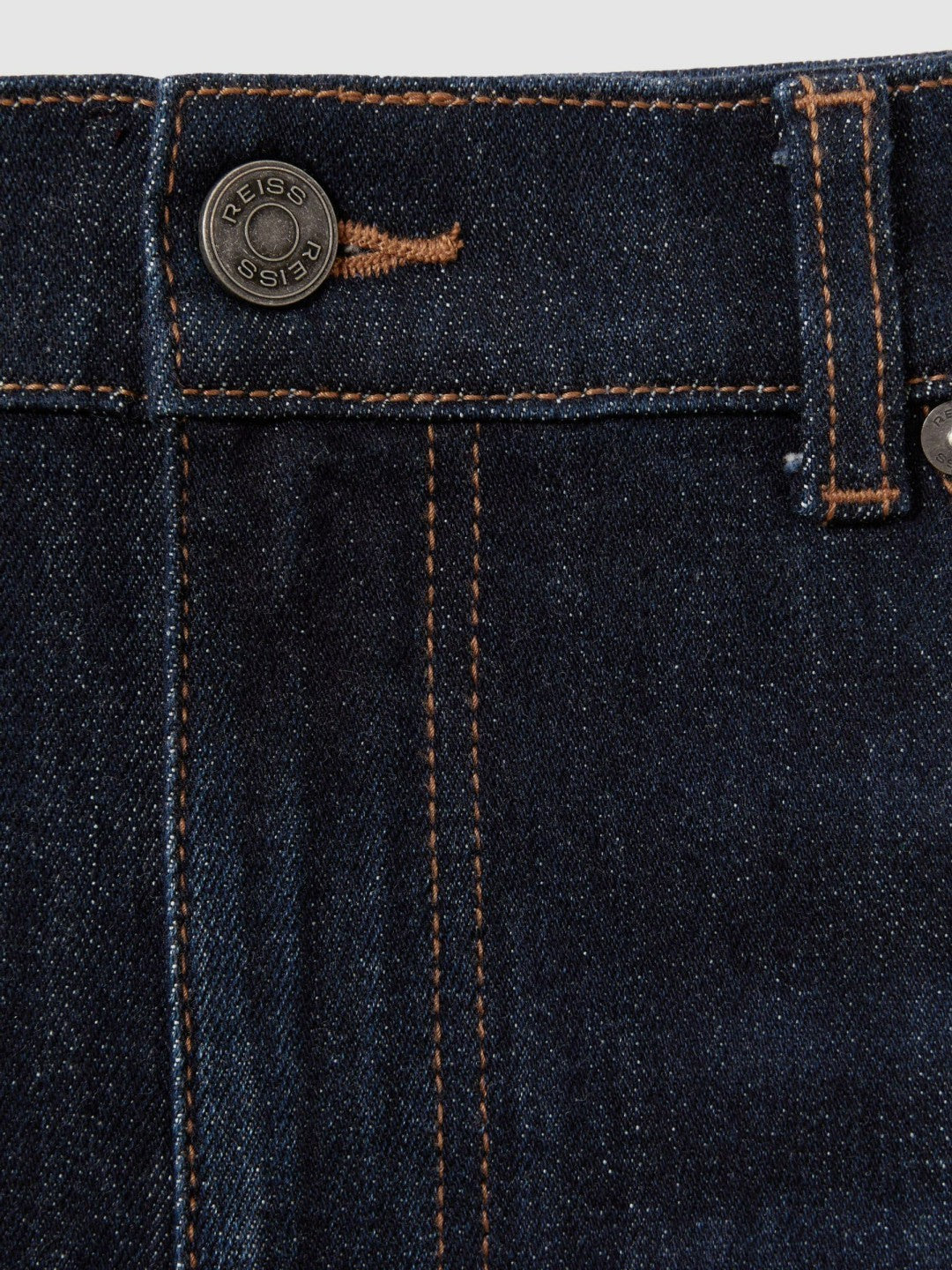 Cotton-Stretch Slim-Fit Jeans Indigo Blue Wash | Men