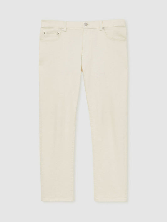 Straight-Leg Jeans White | Men