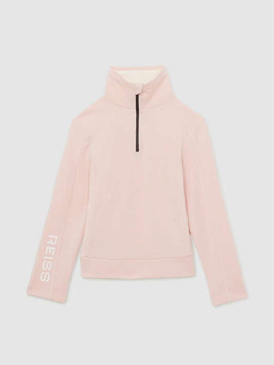 4-9 yrs Funnel-Neck Base-Layer Top Pink | Children & Baby
