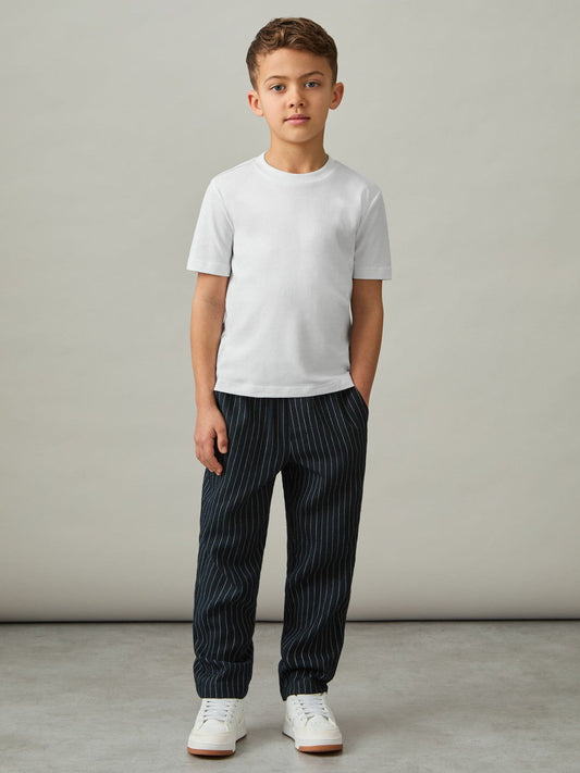Cotton Crew-Neck T-Shirts 3 Pack White | Children & Baby