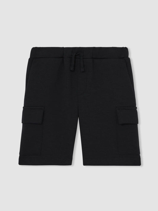 3-9 yrs Interlock-Jersey Cargo Shorts Navy | Children & Baby