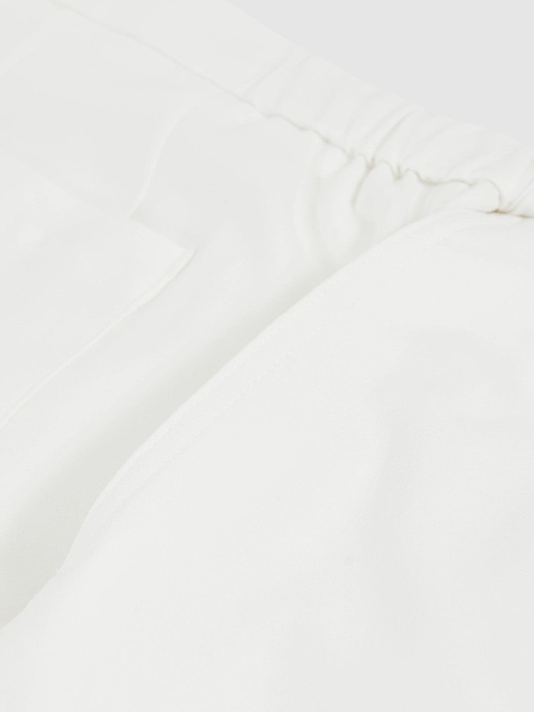 Drawstring Chino Shorts White | Men