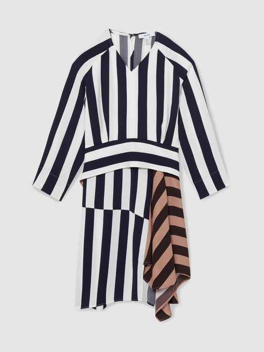 4-9 yrs Stripe-Print Handkerchief Dress Multi | Children & Baby