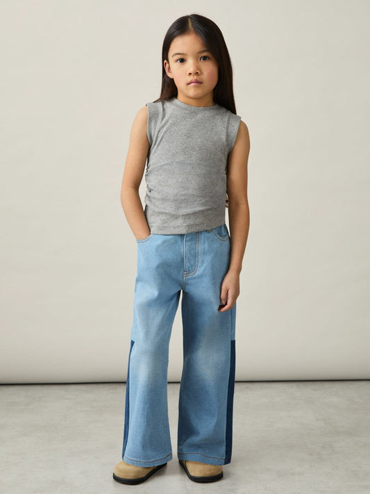 13-14 yrs Ruched Vest Top Grey | Children & Baby
