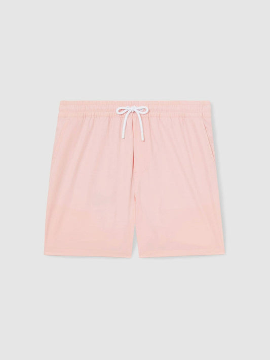 Drawstring Swim Shorts Pink | Men