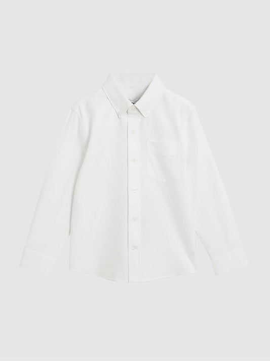 13-14 yrs Button Down Oxford Shirt White | Children & Baby