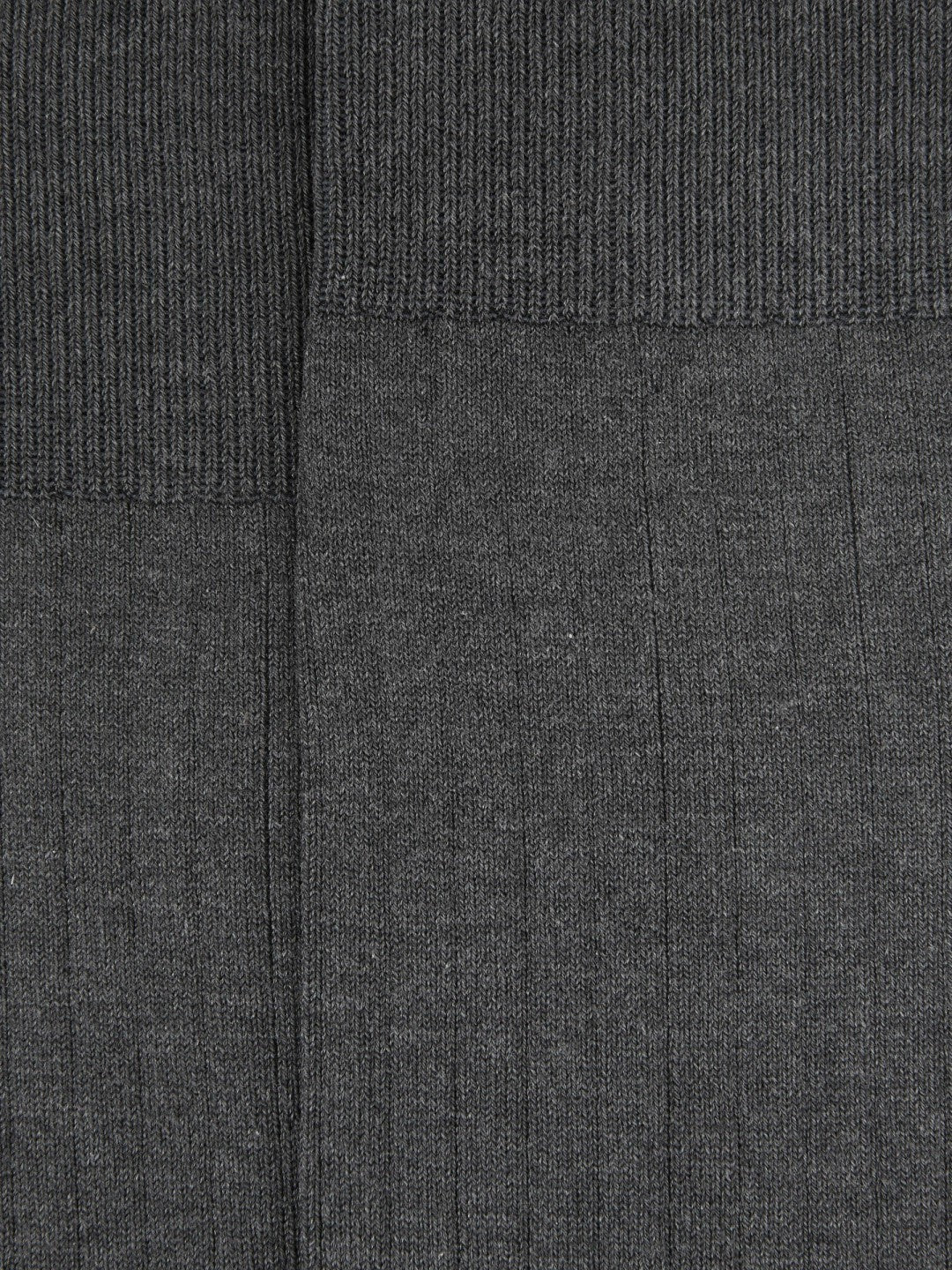 Ribbed Socks Charcoal | Men