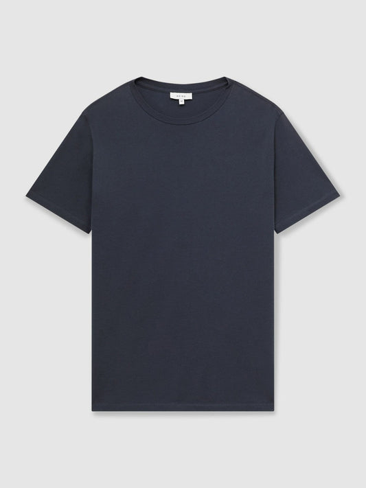 Cotton Crew Neck T-Shirt | Men