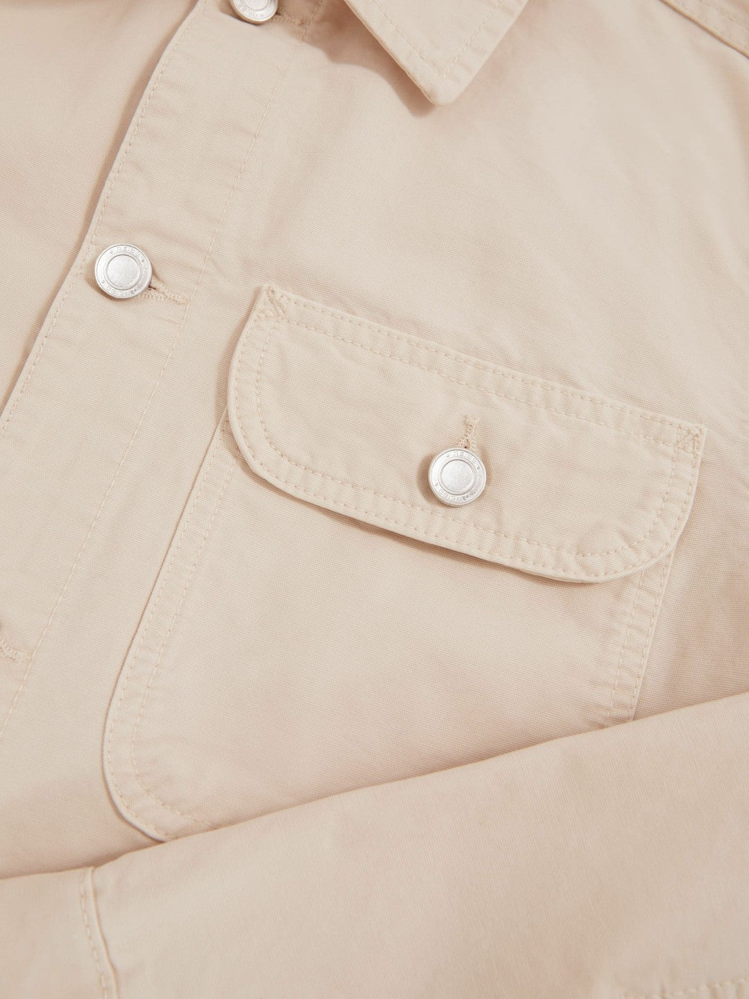 Cotton Worker Jacket Stone | Men