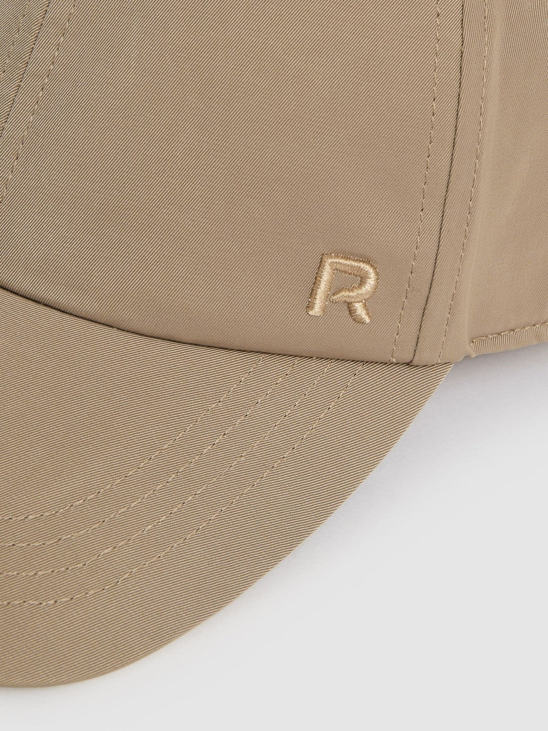 Logo-Embroidered Baseball Cap Taupe | Women