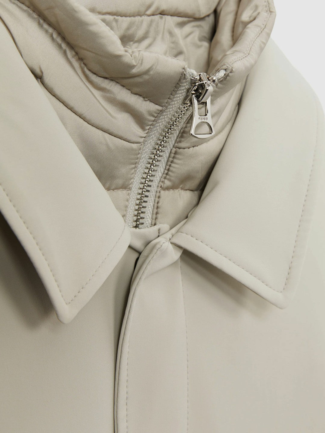 13-14 yrs Gabardine Coat with Removable Gilet Stone | Children & Baby