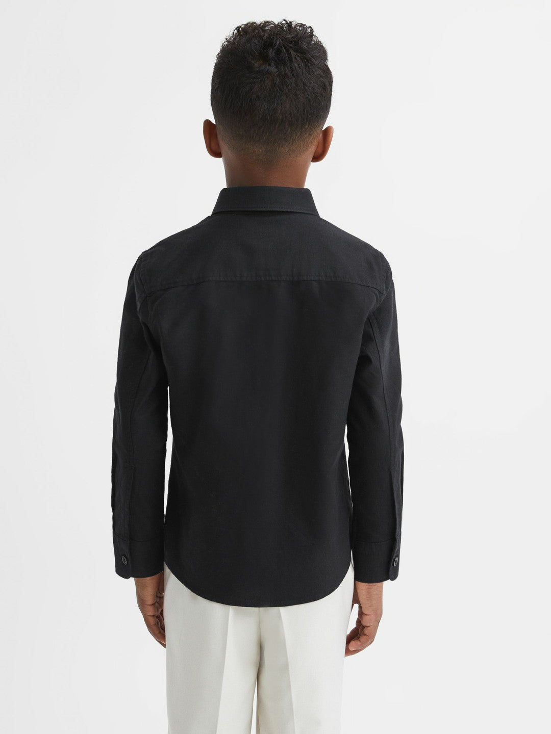 3-9 yrs Button Down Oxford Shirt Black | Children & Baby