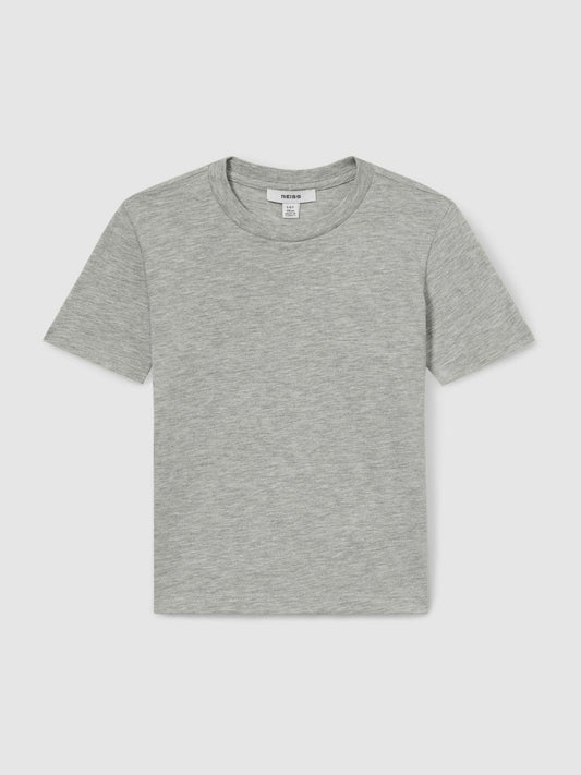 3-9 yrs Crew Neck T-Shirt Grey | Children & Baby