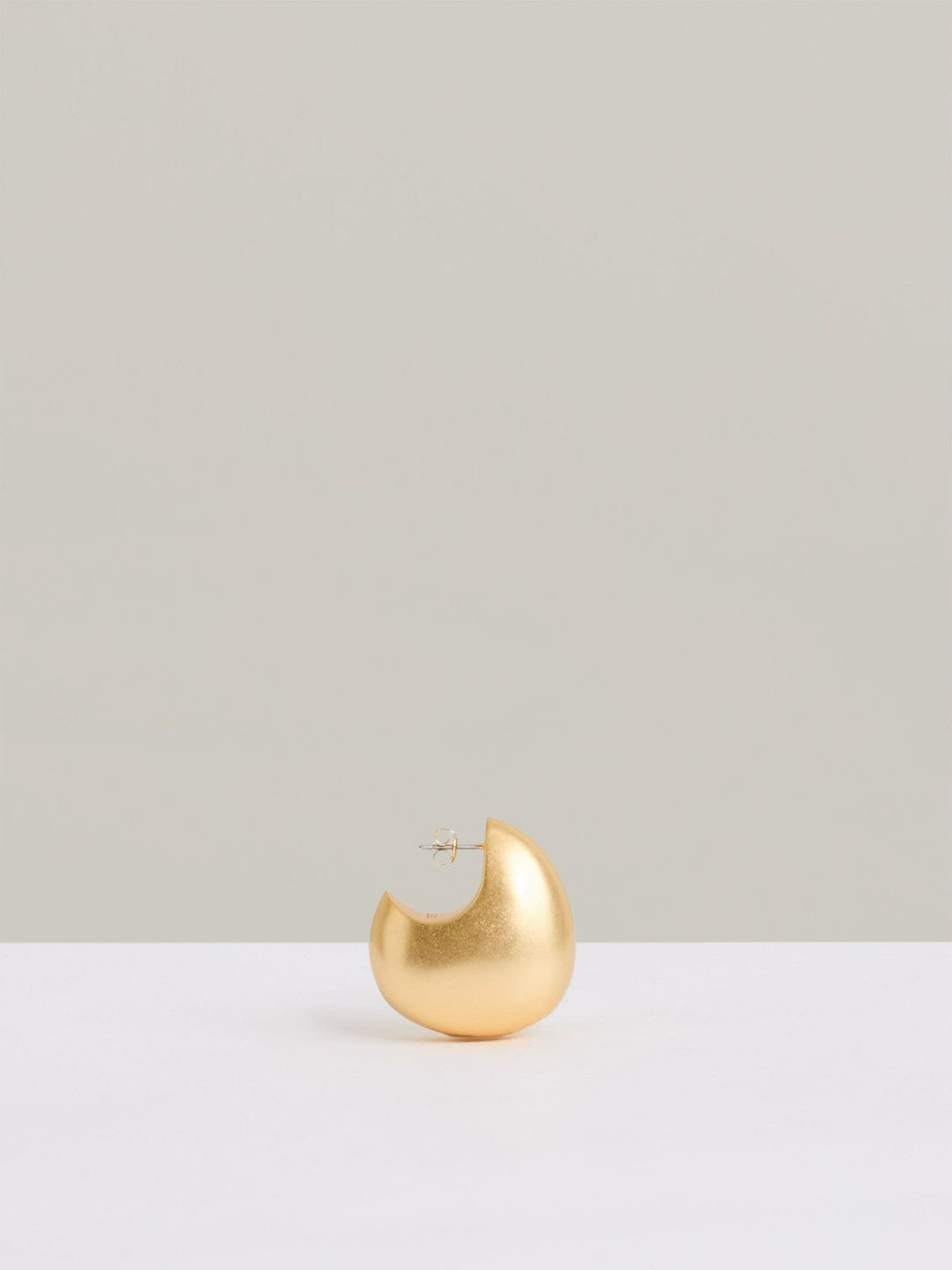 Curve Scoop Earrings Gold Tone | Women