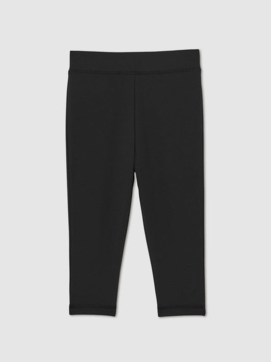 4-9 yrs Three-Quarter Length Leggings Black | Children & Baby