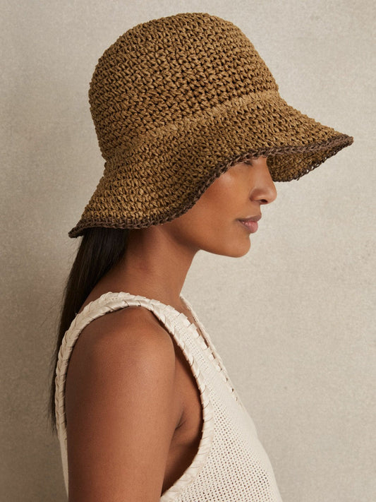 Straw Sun Hat Tan | Women