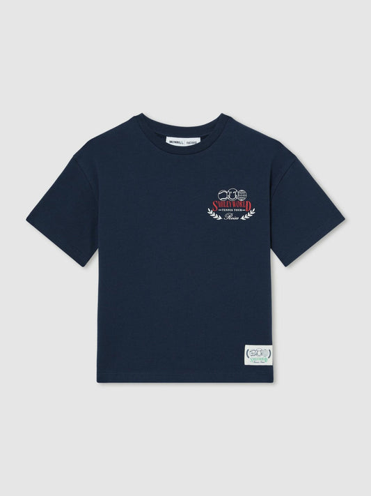 3-9 yrs SmileyWorld Oversize T-Shirt Navy | Children & Baby
