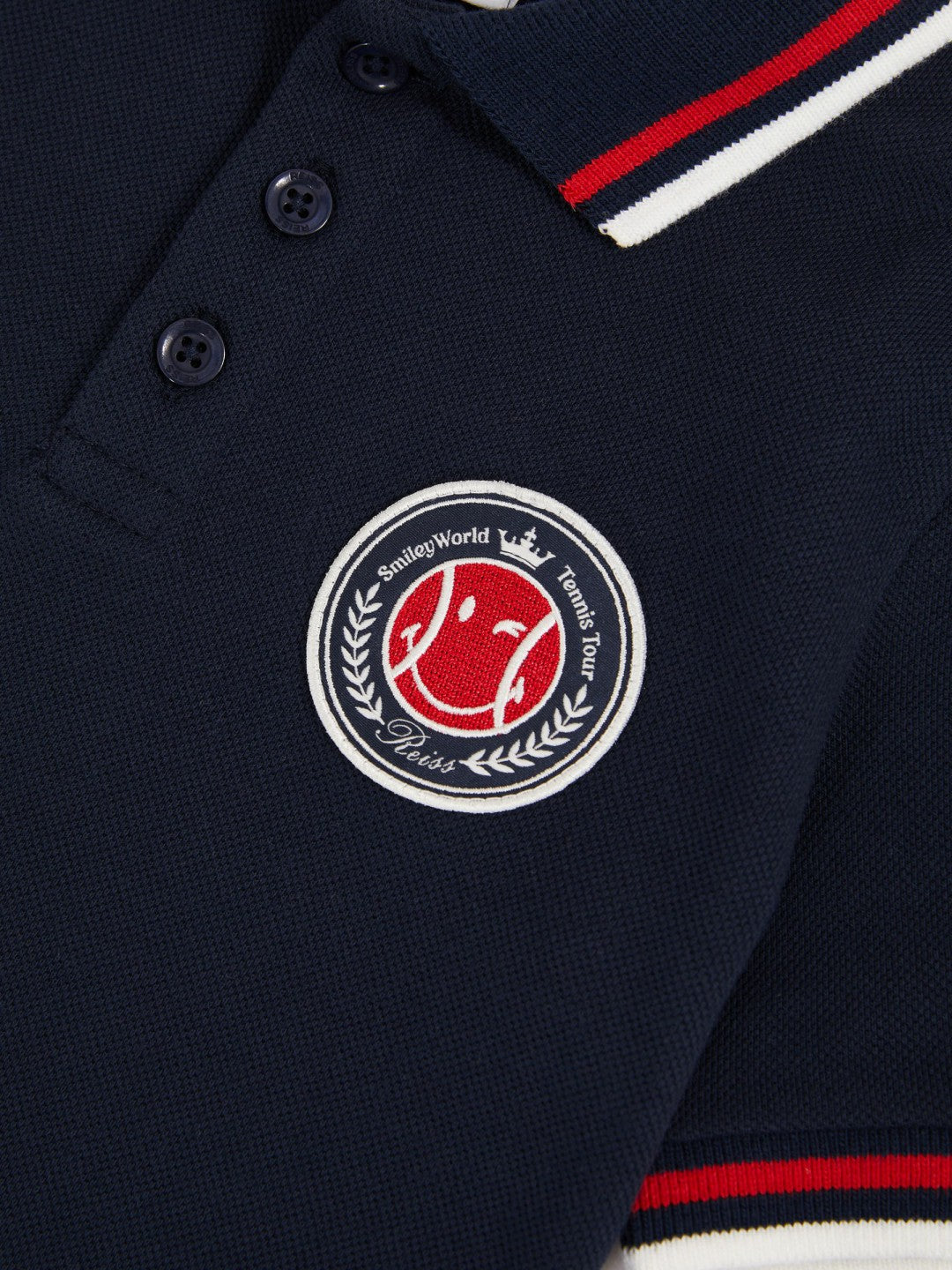 9-13 yrs SmileyWorld Piqué Polo Shirt Navy | Children & Baby