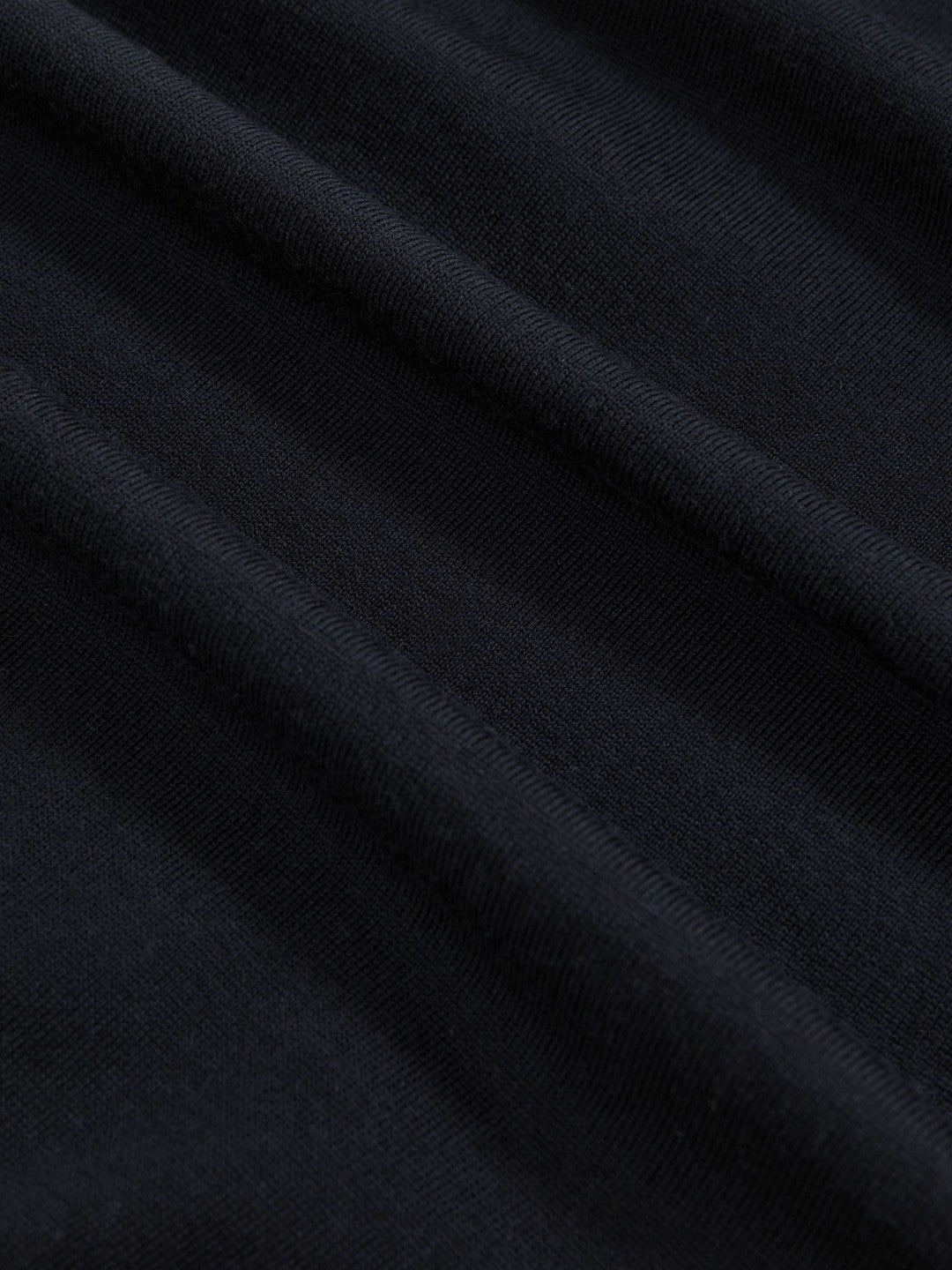 Merino Wool Crew Neck Jumper Midnight Navy | Men