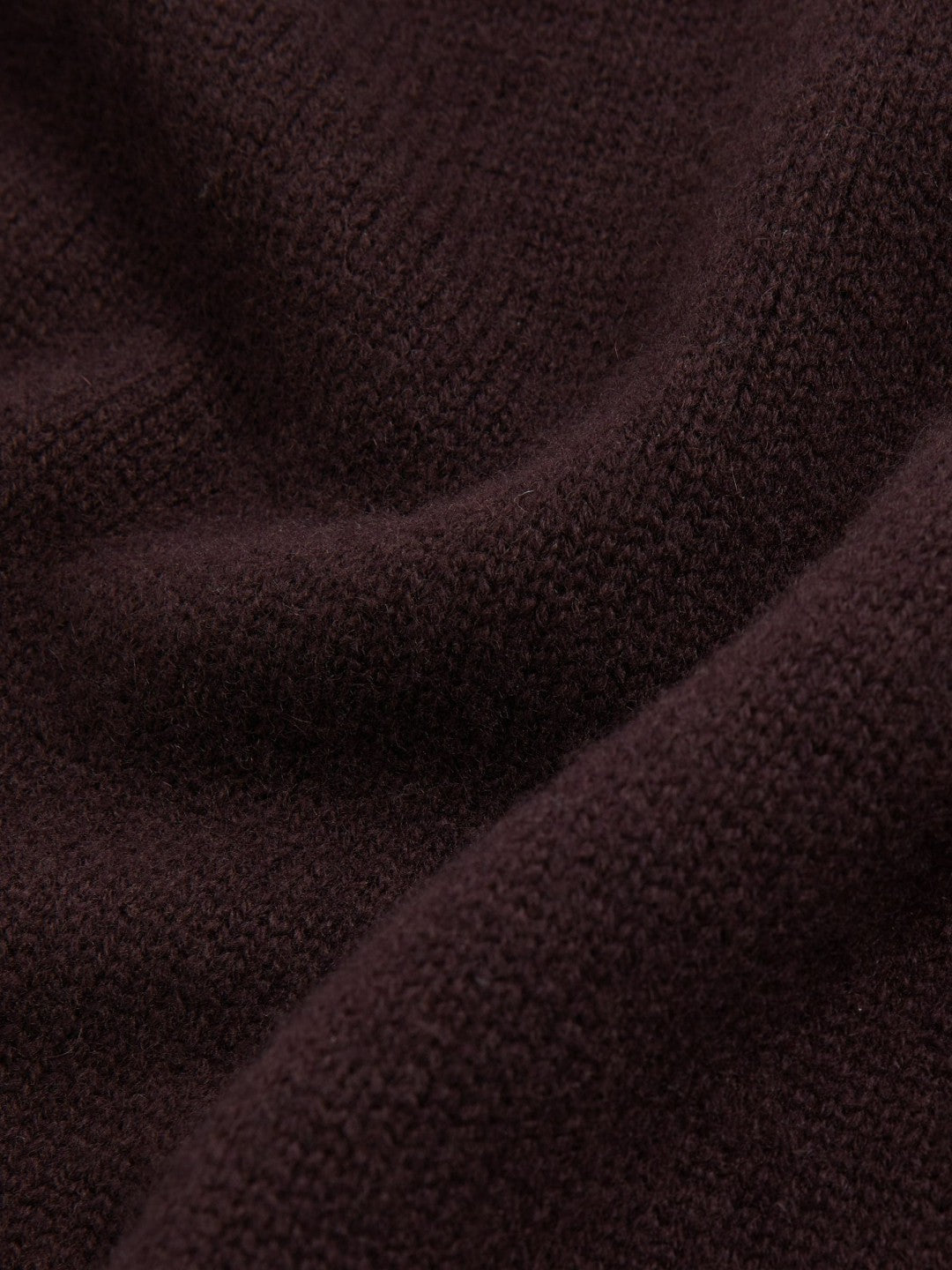 Wool-Cashmere Crew-Neck Jumper Plum | Women