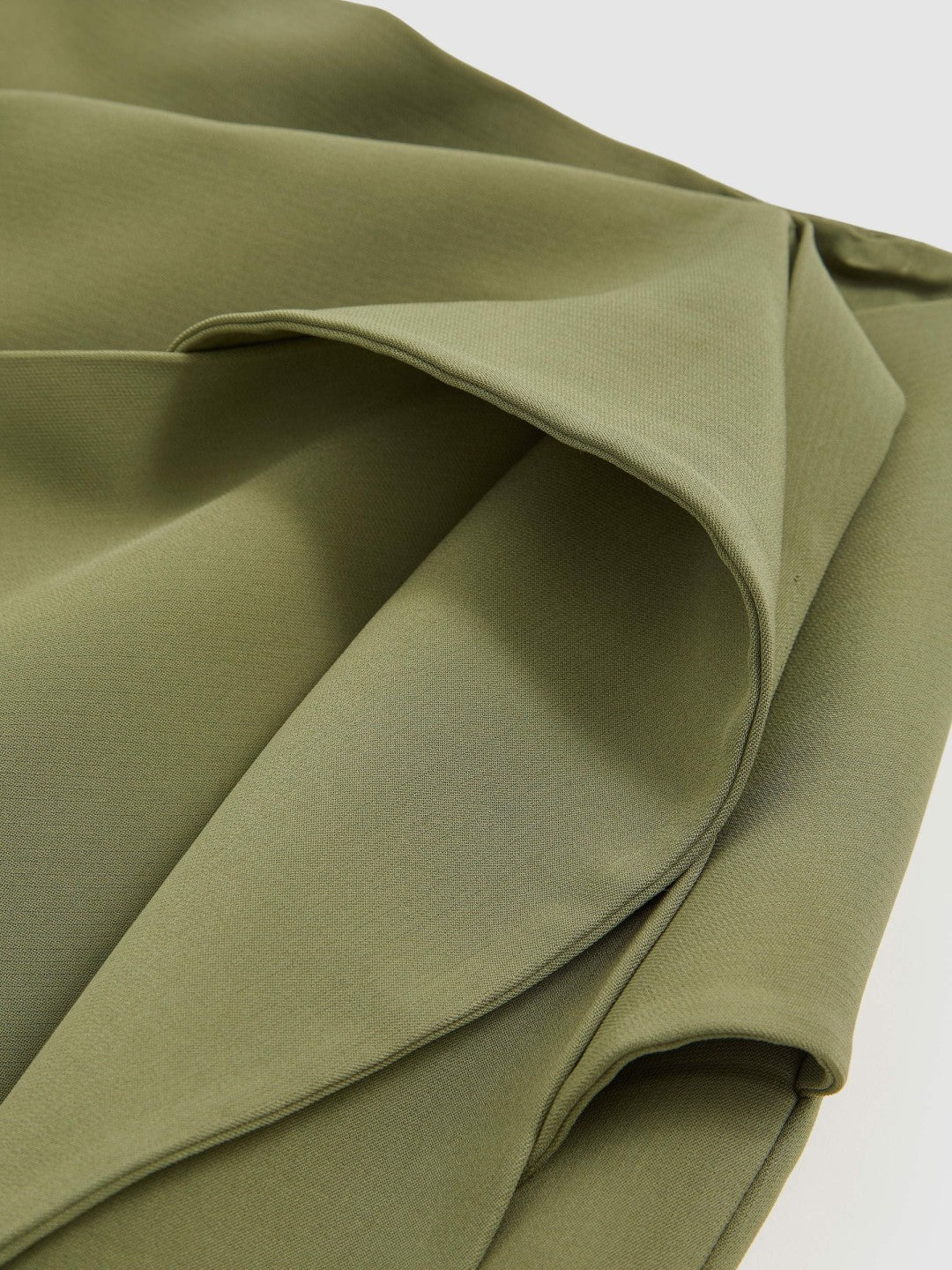Sculptural Mini Skirt Green | Women