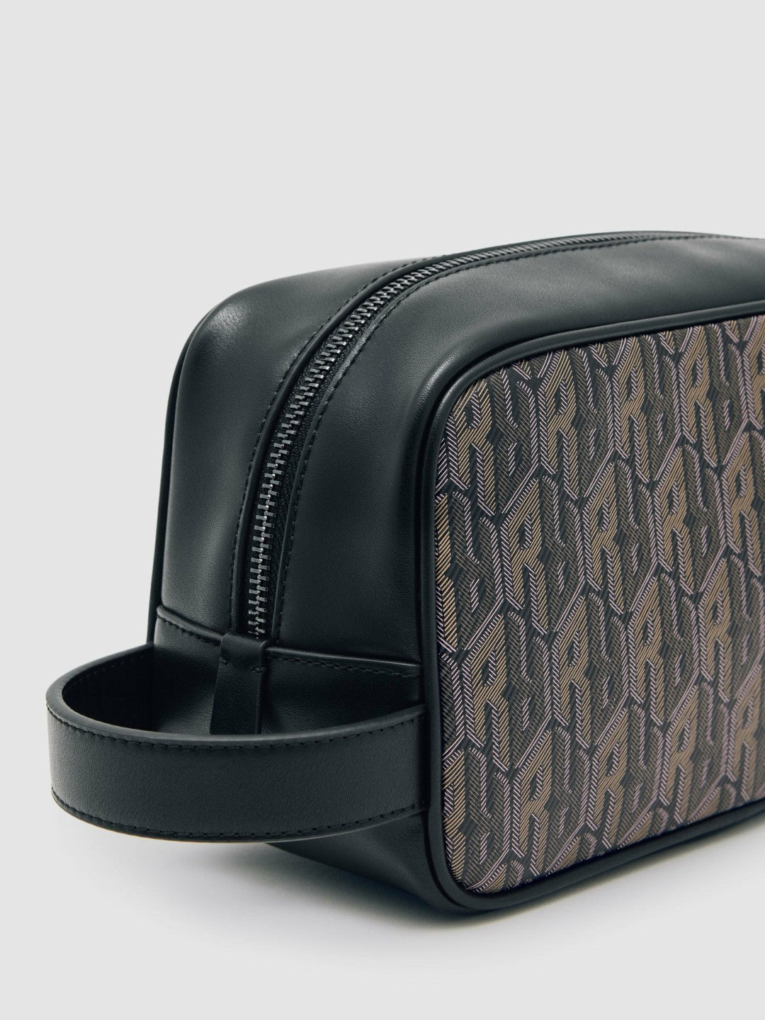 Coated Canvas Monogram Wash Bag Grey Multi | Men