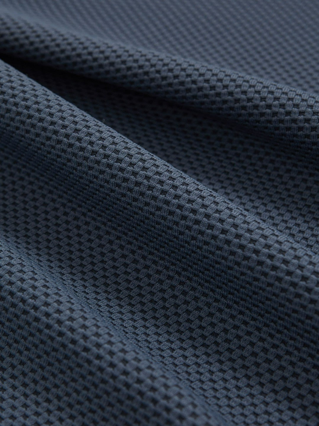 Textured Crew-Neck T-Shirt Airforce Blue | Men