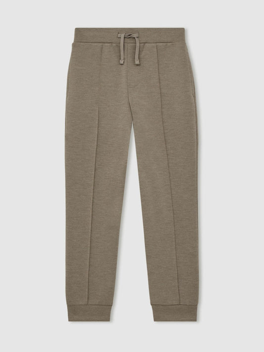9-13 yrs Interlock Drawstring Joggers Taupe Brown | Children & Baby