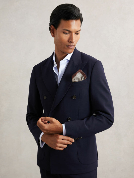 Pocket Squares Grey Melange | Men