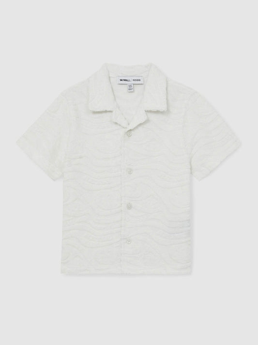 3-9 yrs SmileyWorld Wave Texture Shirt White | Children & Baby