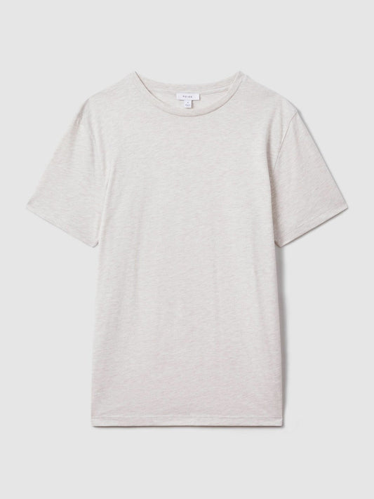 Cotton Crew Neck T-Shirt | Men