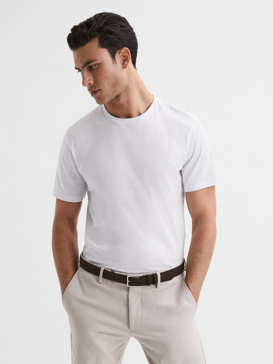 Three Pack Of Crew Neck T-shirts White | Men