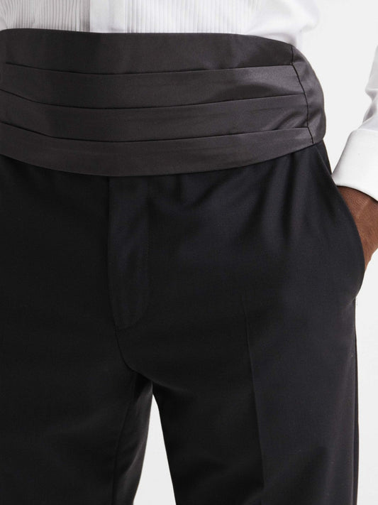 Silk Cummerbund Black | Men