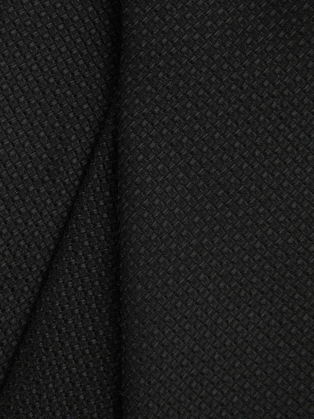 Textured Silk Blend Tie Black | Men