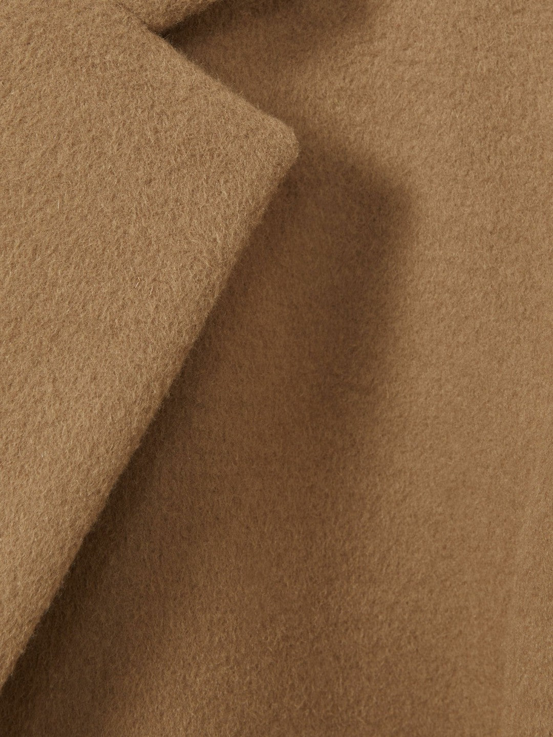 Wool Blend Single Breasted Epsom Overcoat Camel | Men
