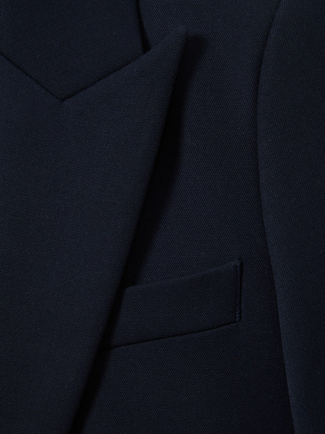 Tailored Single Breasted Suit Blazer Navy | Women