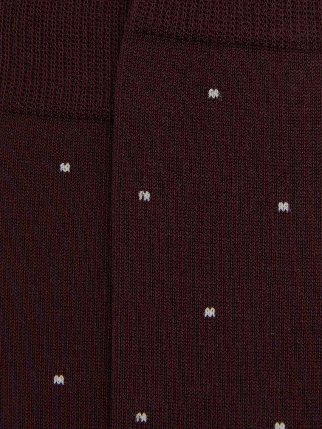 Polka Dot Socks Bordeaux | Men