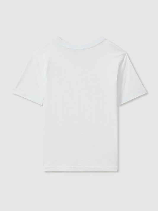9-13 yrs Crew Neck T-Shirt White | Children & Baby