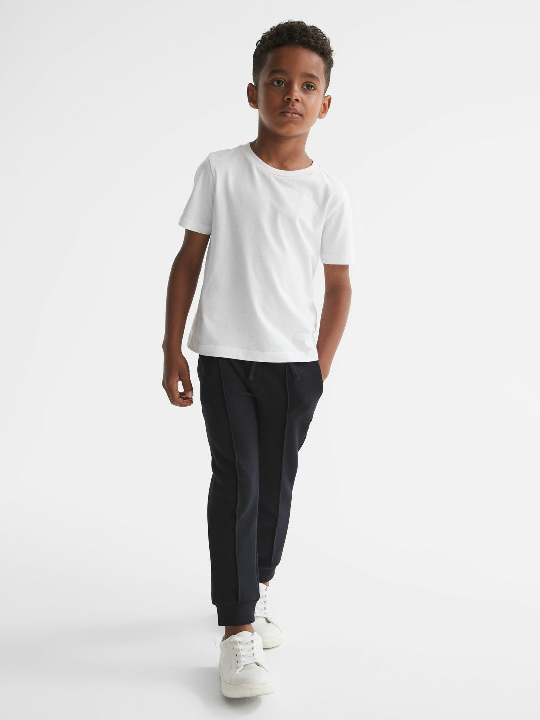 9-13 yrs Crew Neck T-Shirt White | Children & Baby
