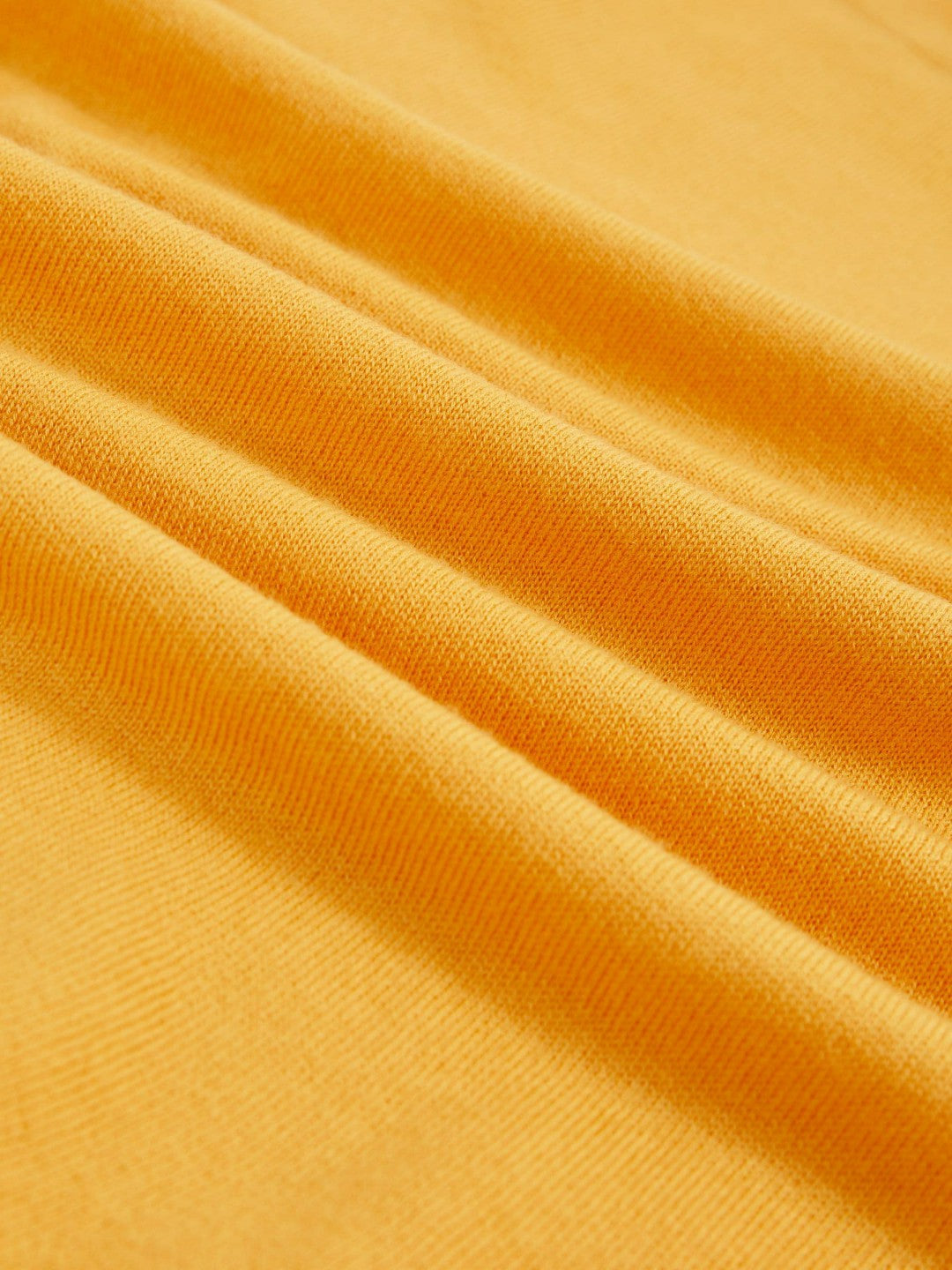 Merino Wool Crew-Neck Jumper Yellow | Women