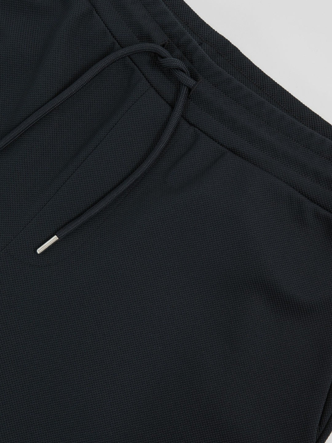 Textured Drawstring Shorts Navy | Men