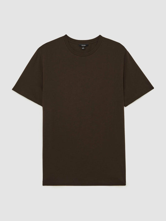 Cotton Crew Neck T-Shirt | Men