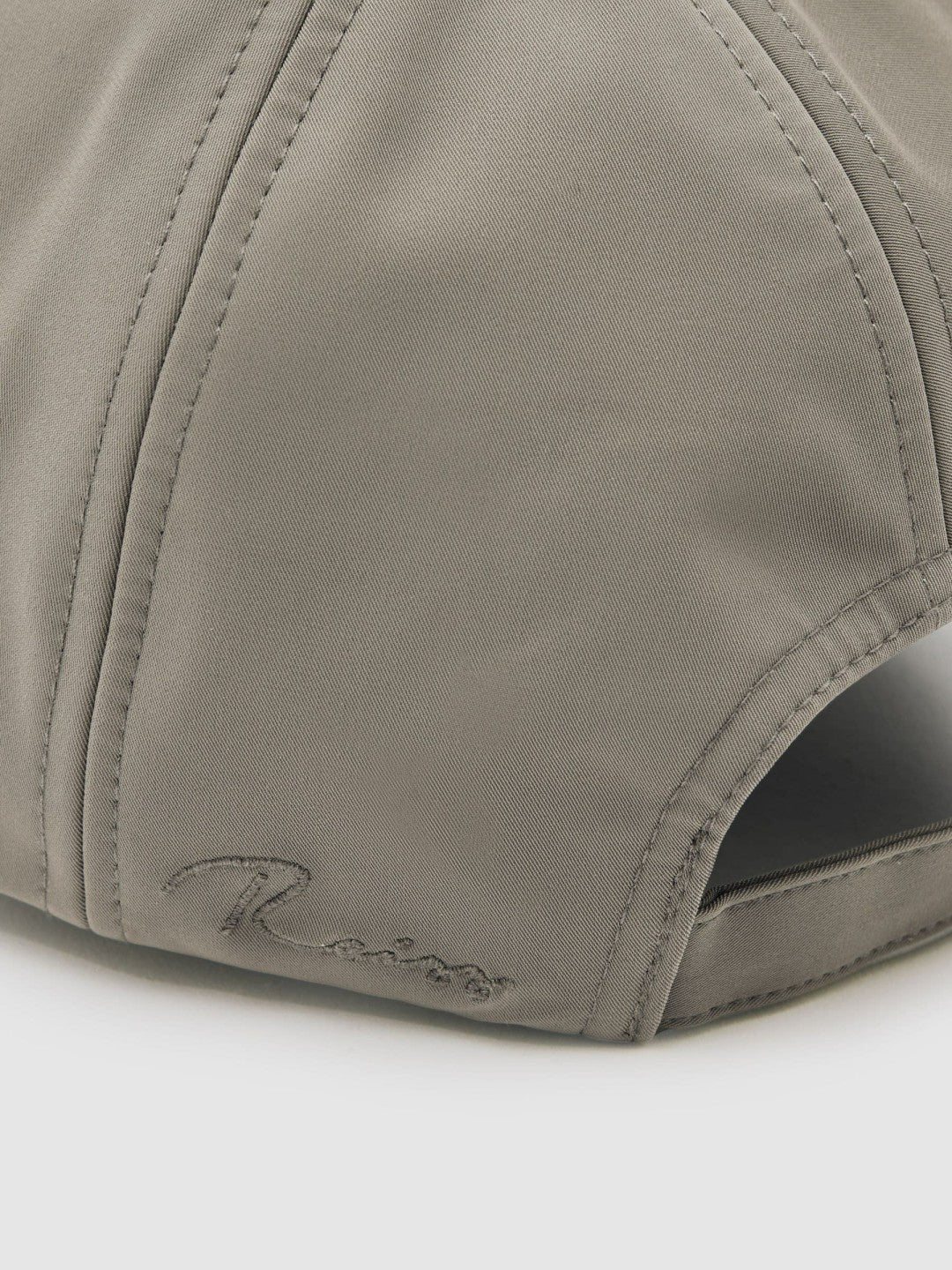 Embroidered Logo Tech Baseball Cap Mushroom Brown | Men