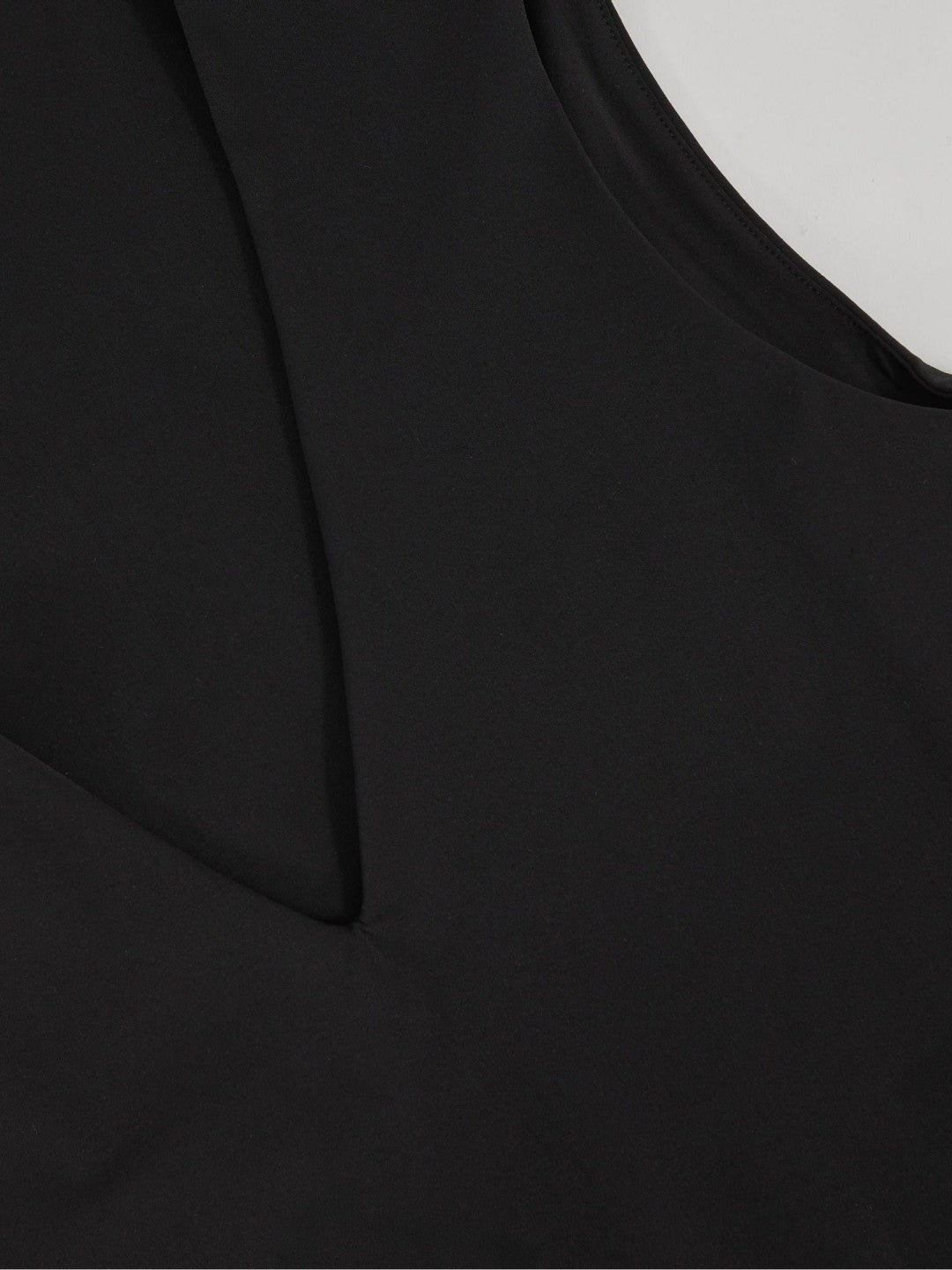 V-Neck Sleeveless Bodysuit Black | Women