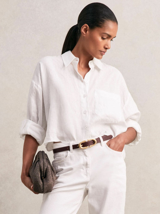 Horseshoe Belt Burgundy | Women