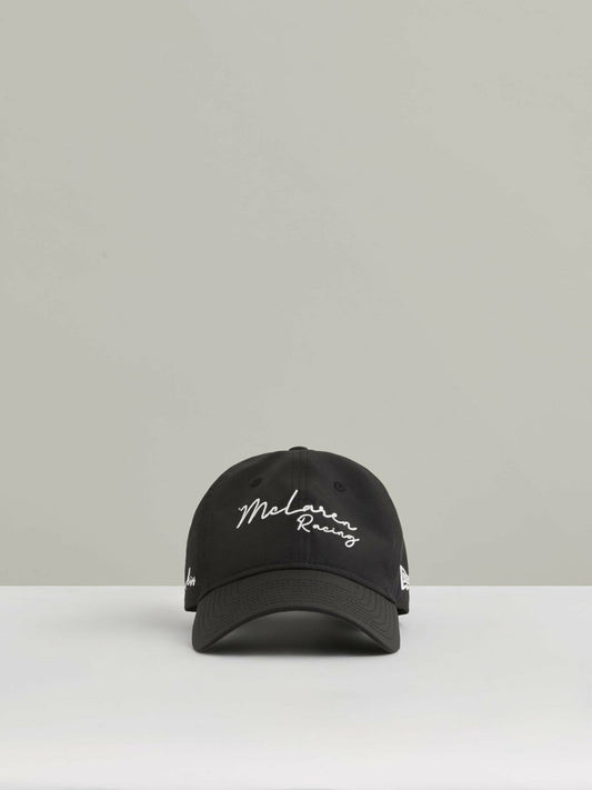 Unisex Fit McLaren Racing Logo Embroidered Cap Black | Men