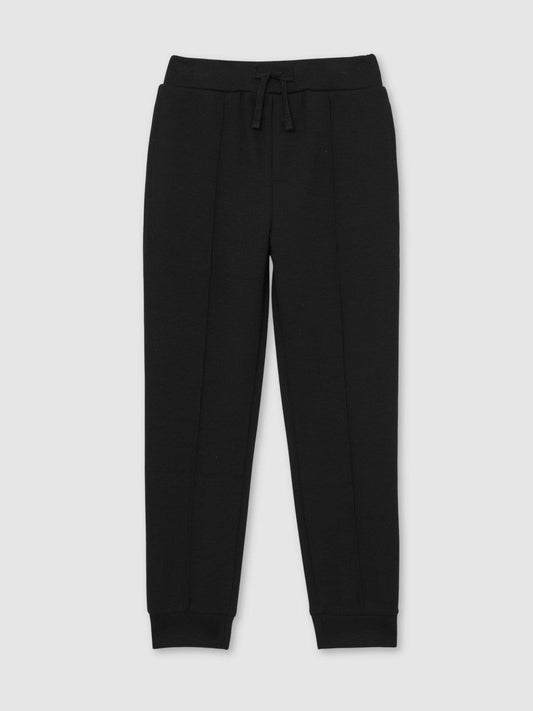 3-9 yrs Interlock Drawstring Joggers Black | Children & Baby