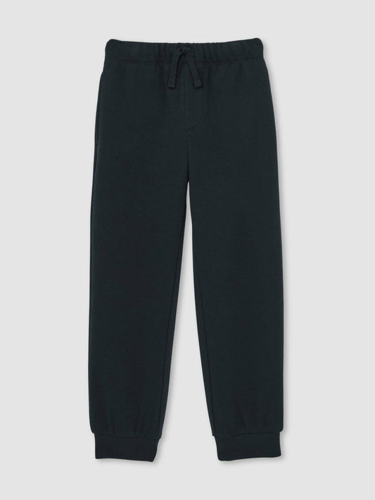 Cotton-Blend Textured Cuffed Joggers Navy | Children & Baby